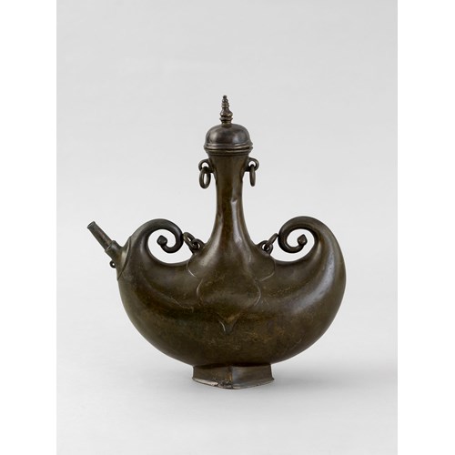 Bronze Pilgrim Flask